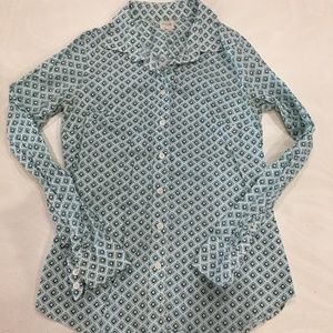 J. Crew Factory Classic Button Down Printed Shirt